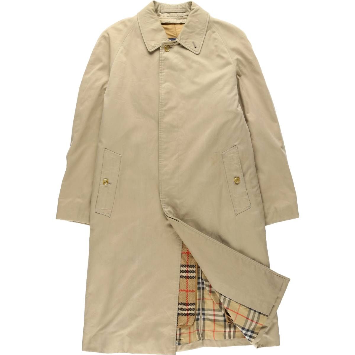 古着 Burberry's ステンカラーコート バルマカーンコート 英国製 メンズM相当/eaa640936