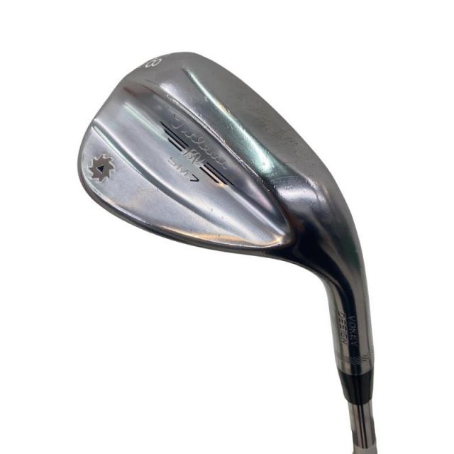 【中古】 タイトリスト VOKEY SPIN MILLED SM7 ツアークロム 58°/12°D ウェッジ WG 純正特注シャフト (フレックスS) メンズ 男性用 右利き 右用 Cランク ゴルフクラブ