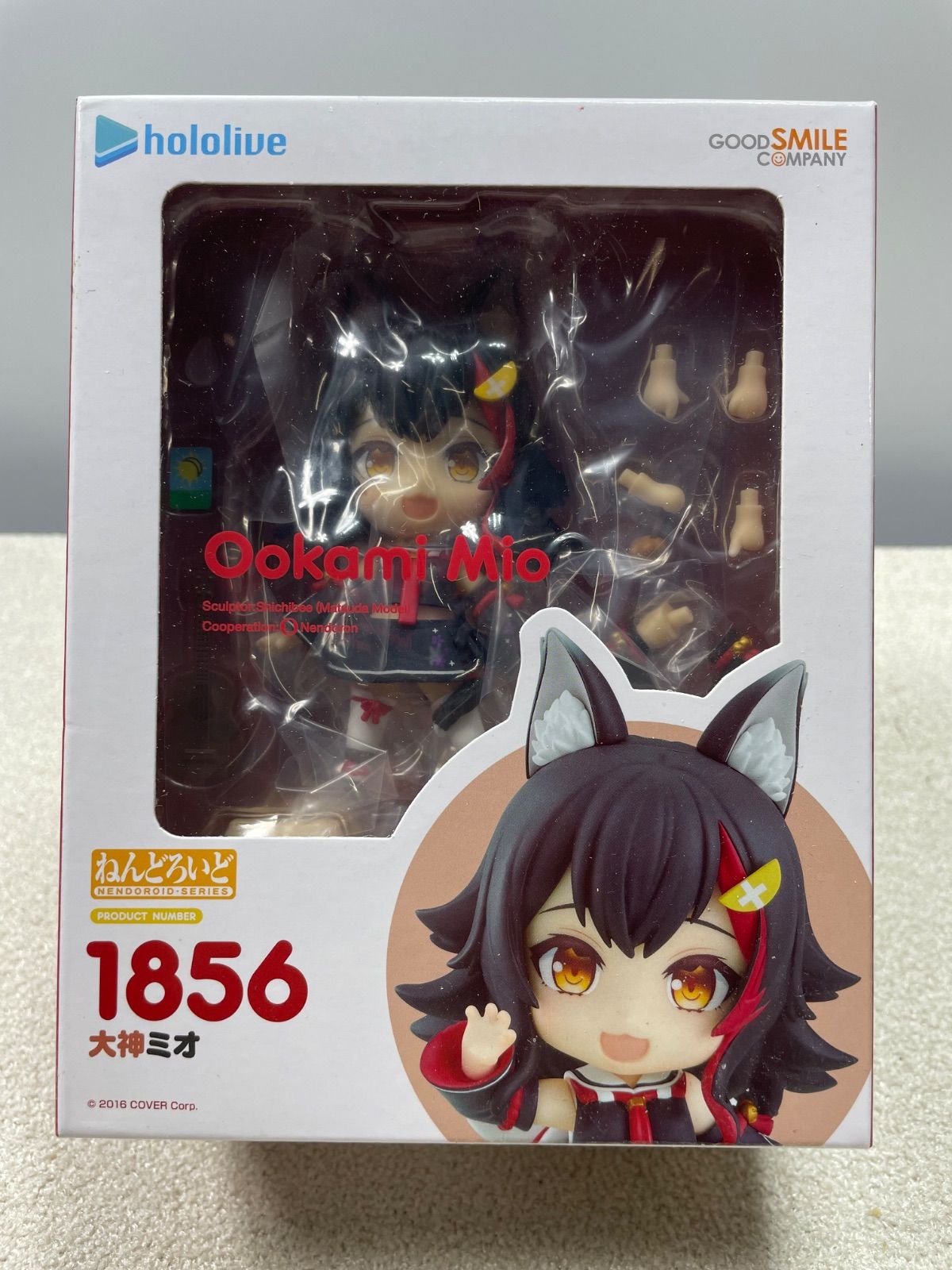 未開封 ねんどろいど 1856 大神ミオ hololive ホロライブ グッドスマイルカンパニー フィギュア　H-61