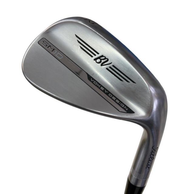 【中古】 タイトリスト VOKEY SPIN MILLED SM10 ツアークロム 52°/08°F ウェッジ WG Dynamic Gold (フレックスS) メンズ 男性用 右利き 右用 Cランク ゴルフクラブ