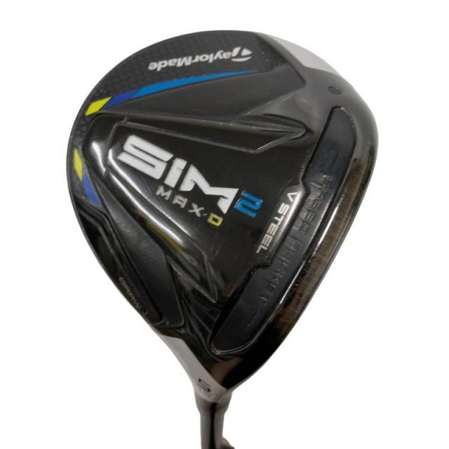 【中古】 テーラーメイド SIM2 MAX-D 5W フェアウェイウッド FW TENSEI BLUE TM50(SIM2 FW) (フレックスS) メンズ 男性用 右利き 右用 Eランク ゴルフクラブ
