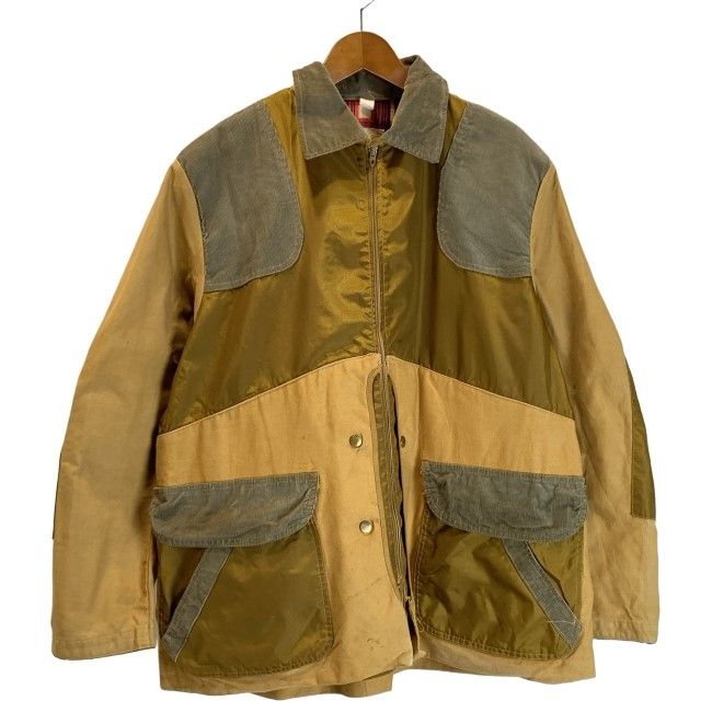 【中古】　american Field　ハンティングジャケット　70s vintage　70年代　OLD　ジャケット　切替　無地　古着　/1591