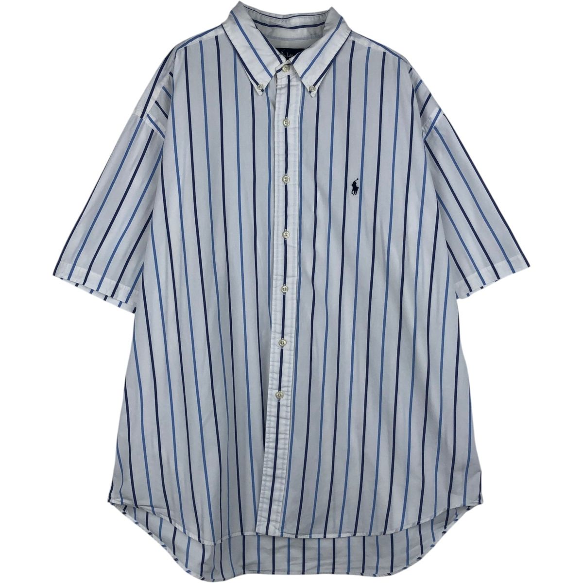 古着 ラルフローレン Ralph Lauren Ralph Lauren BLAKE 長袖 ボタンダウンストライプシャツ メンズXL相当/eaa641128