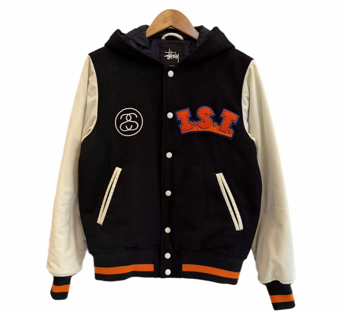 ステューシー STUSSY TRIBE VARSITY JACKET スタジャン ワッペン OLD