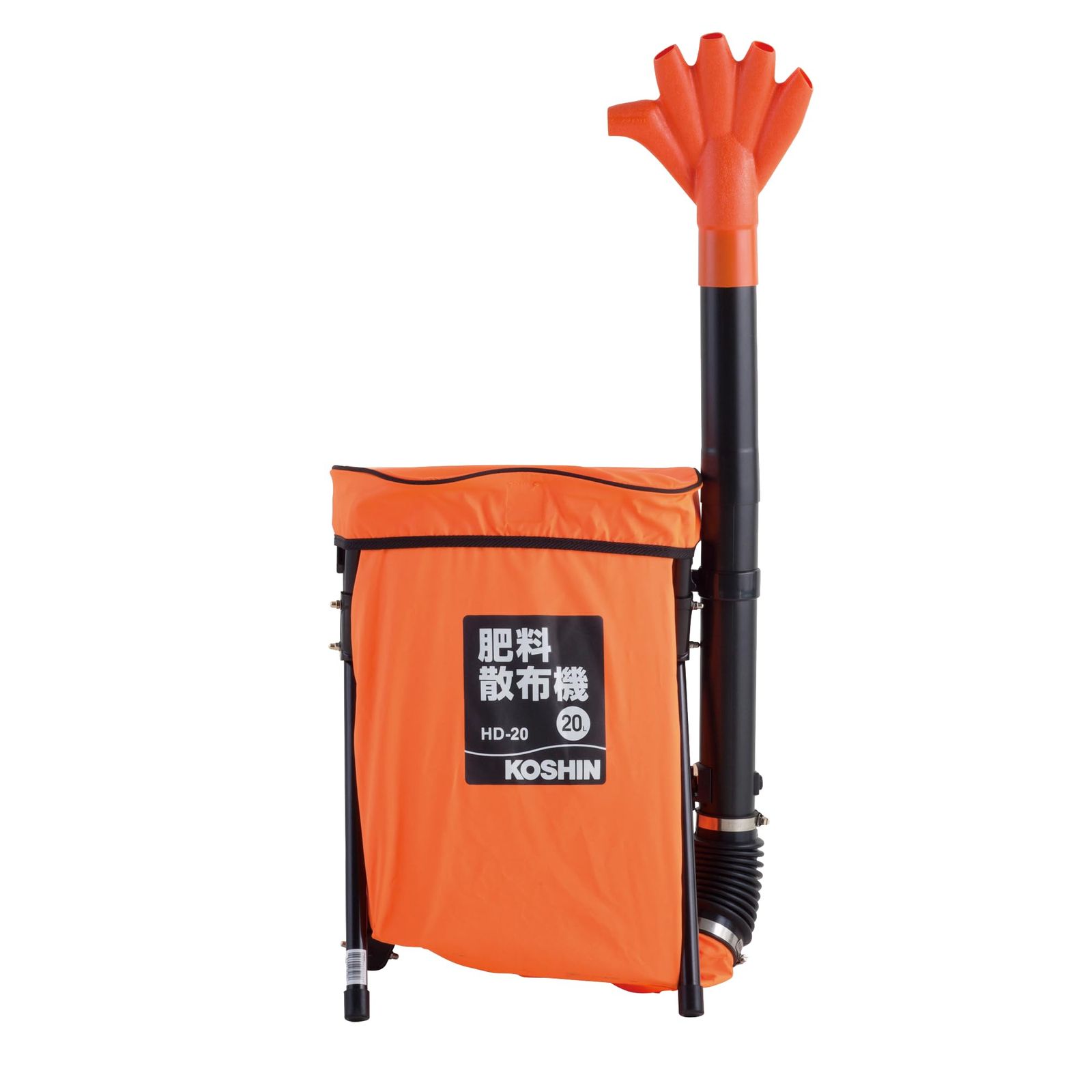 工進(KOSHIN) 肥料 散布機 容量 20L HD-20 大型 背あて パット 胸ベルト 手撒 感覚★m f006f232