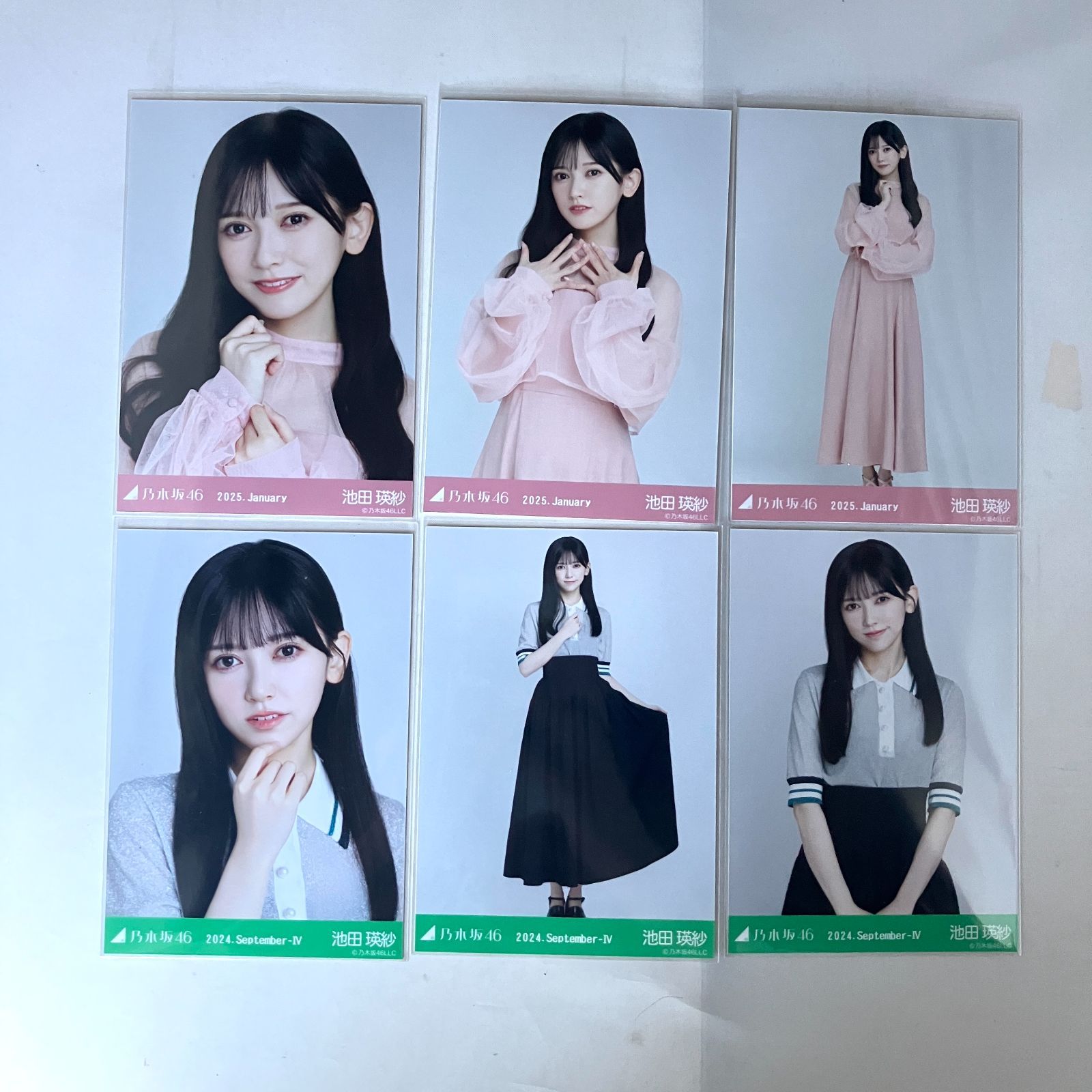 乃木坂46 池田瑛紗 生写真 - コンプ メルカリ まとめ売り 6コンプ