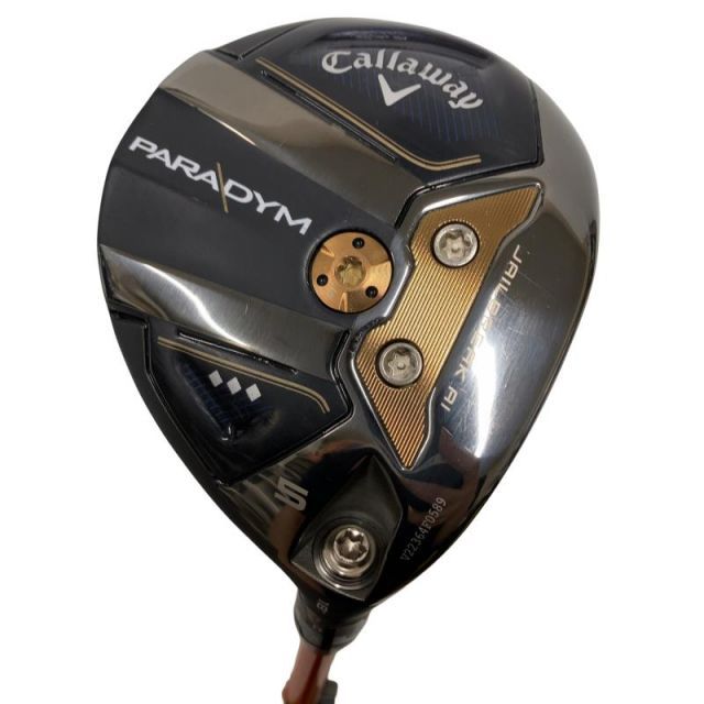 【中古】 キャロウェイ PARADYM ◆◆◆ 5W フェアウェイウッド FW 純正特注シャフト (フレックスS) メンズ 男性用 右利き 右用 Cランク ゴルフクラブ