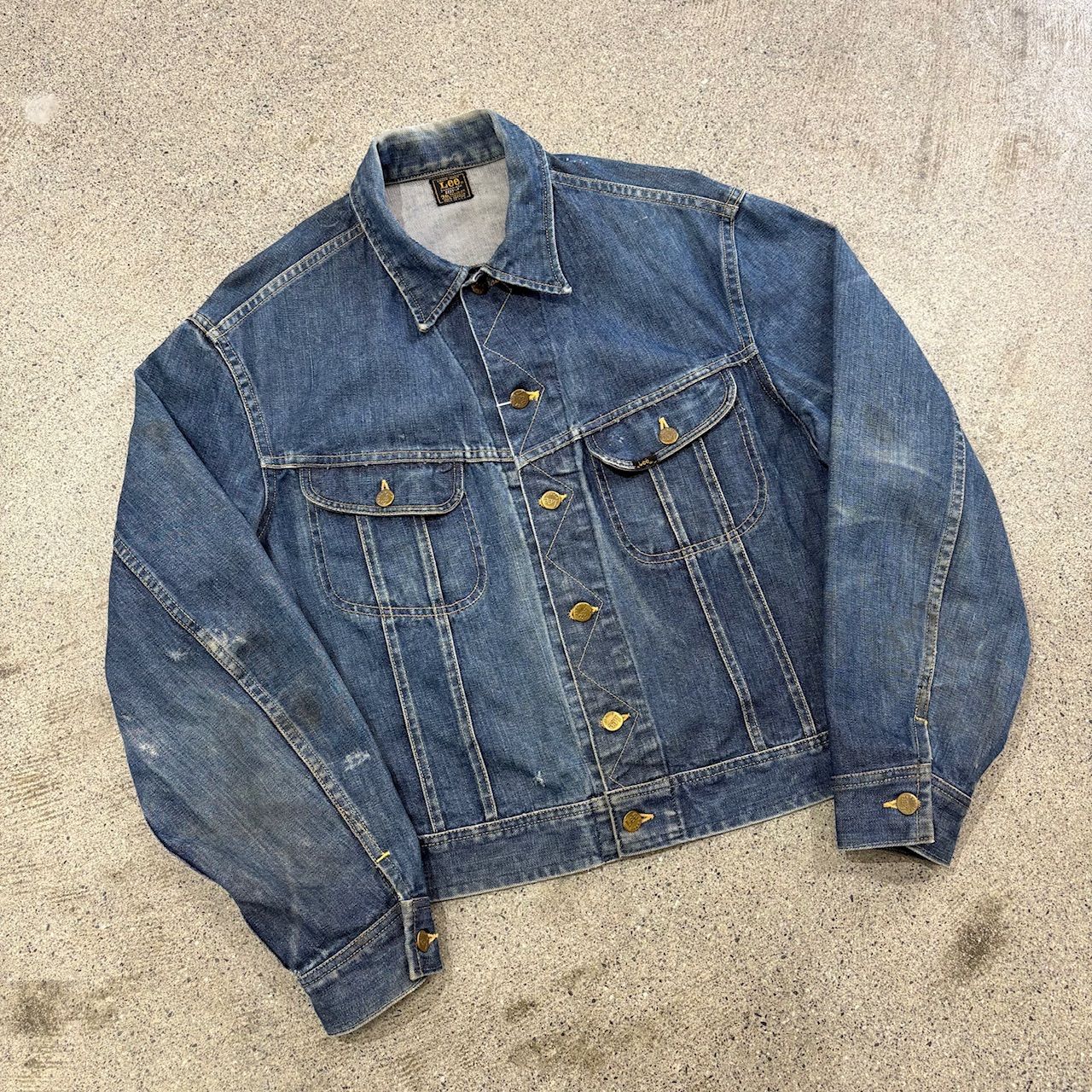 【Lee】60s 101J Denim Jacket Size 46 
