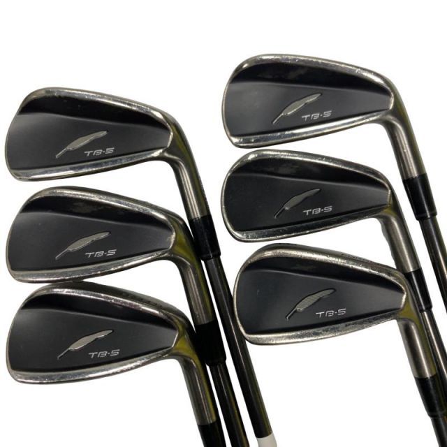【中古】 フォーティーン TB-5 FORGED ライトブラック 6S アイアンセット IR FS-90i (フレックスS) メンズ 男性用 右利き 右用 Cランク ゴルフクラブ