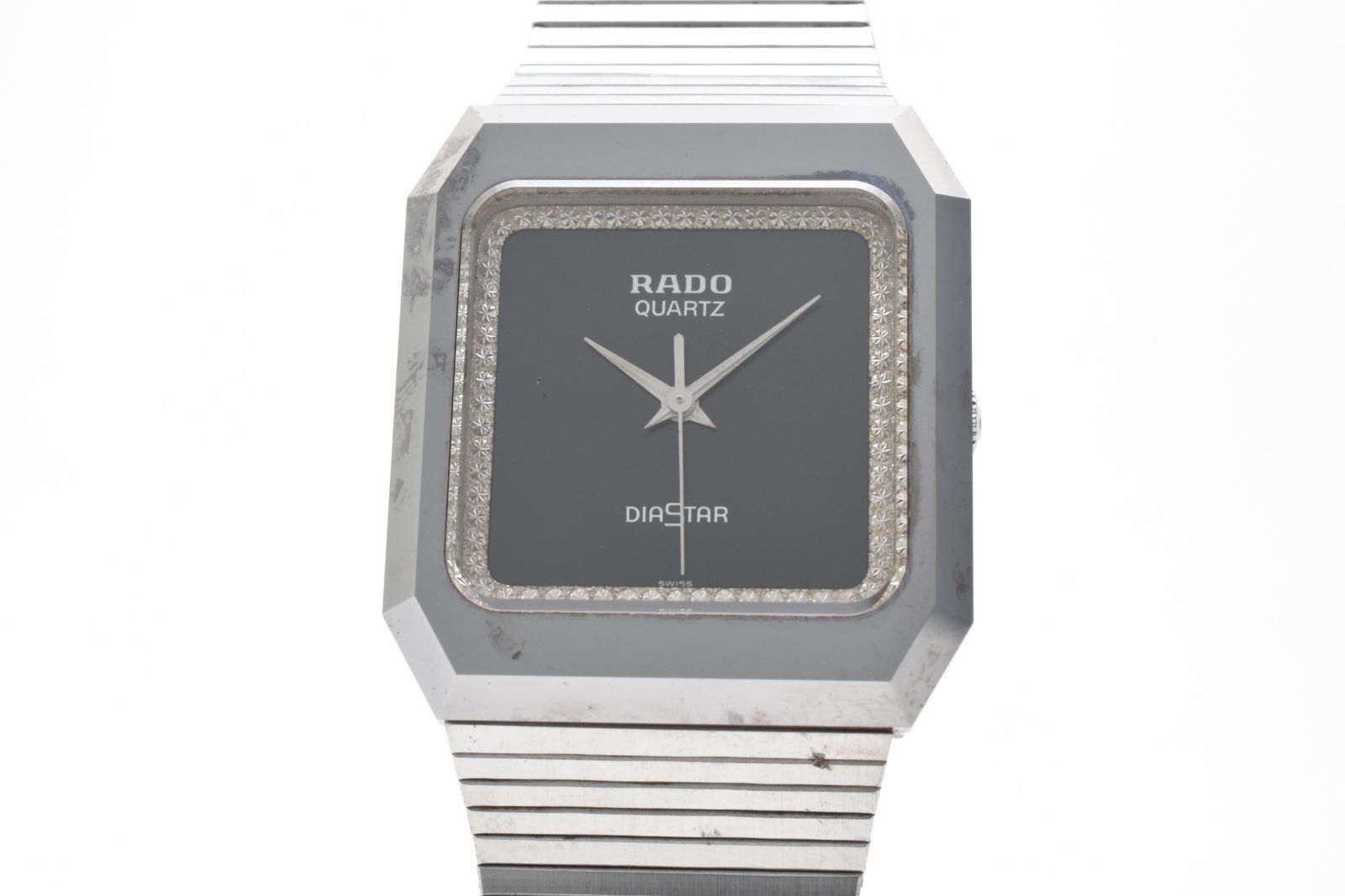 稼働品】ラドー ダイヤスター DIASTAR 腕時計 メンズ スクエア RADO
