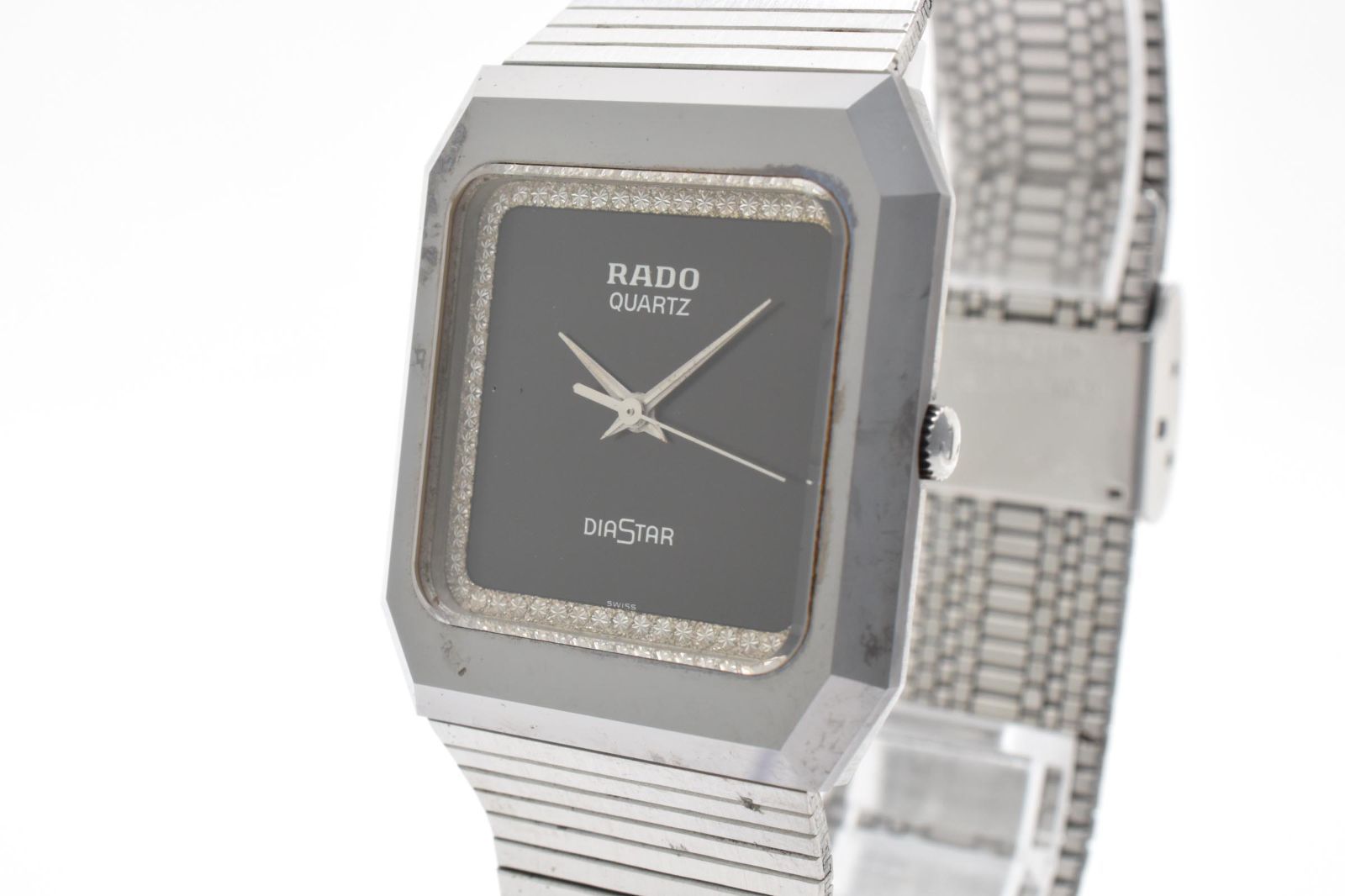 稼働品】ラドー ダイヤスター DIASTAR 腕時計 メンズ スクエア RADO 