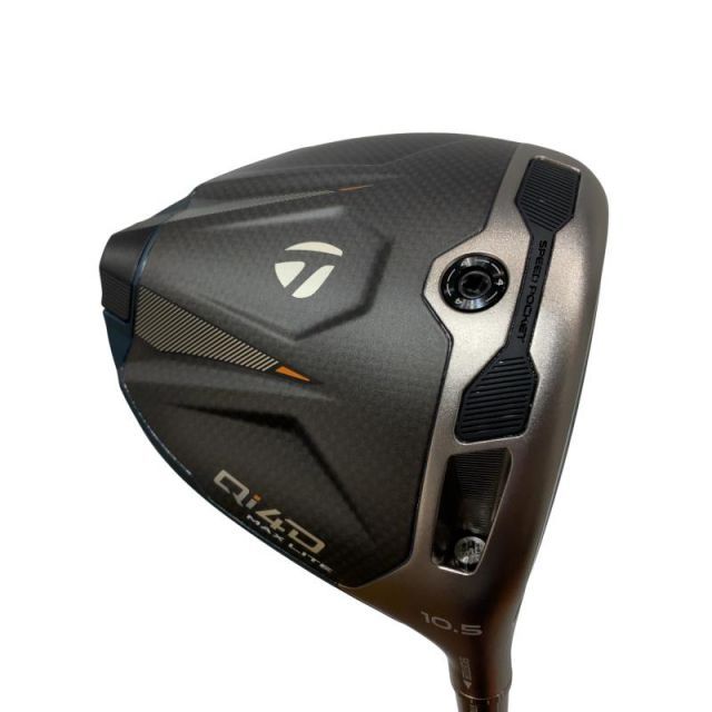 【中古】 テーラーメイド Qi4D MAX LITE 10.5° ドライバー DR REAX MR40(Qi4D DR) (フレックスR) メンズ 男性用 右利き 右用 Bランク ゴルフクラブ