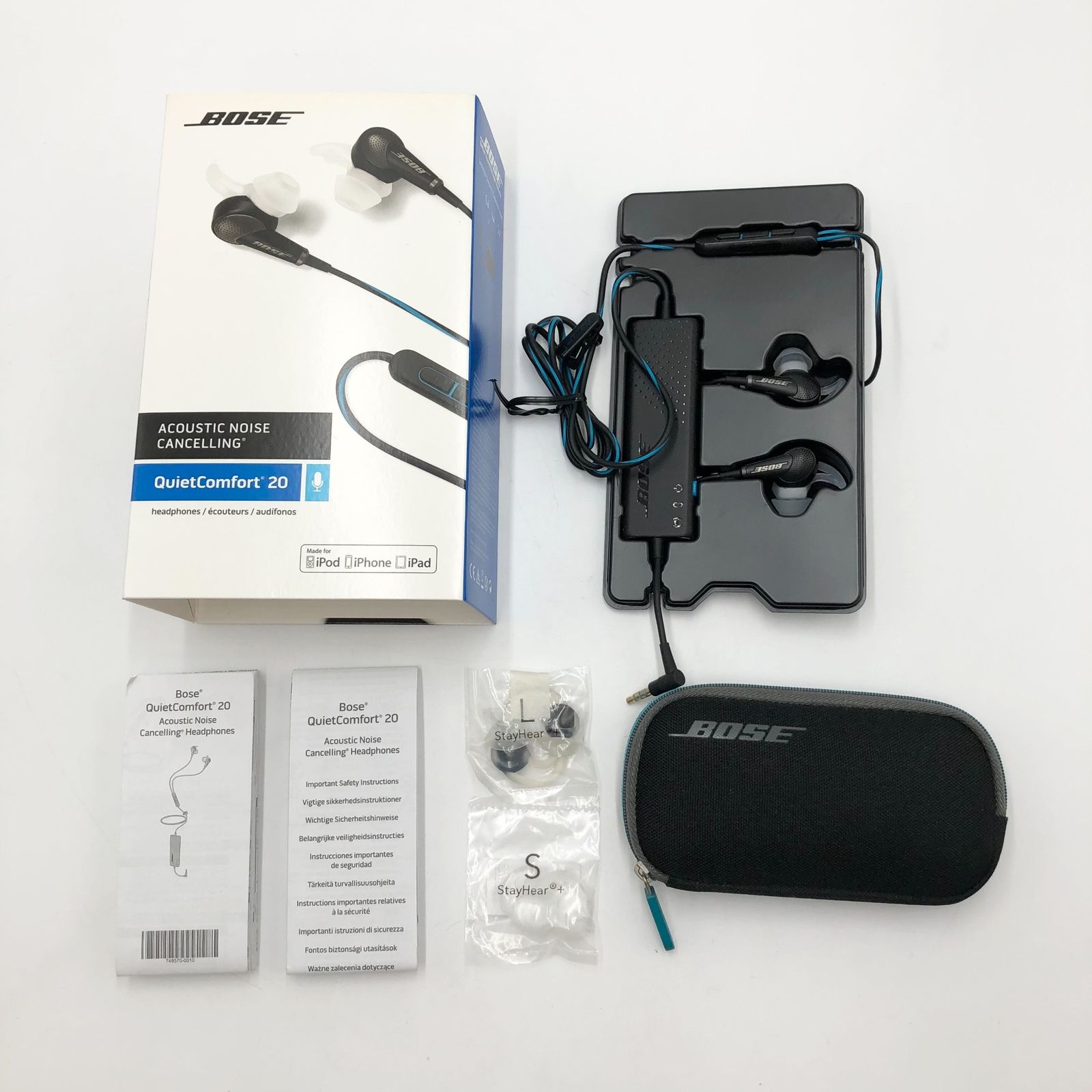 Bose QuietComfort 20 Acoustic Noise Cancelling headphones - Apple