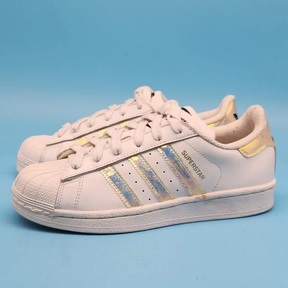 hh adidas アディダス SuperStar ホログラム スニーカー 230