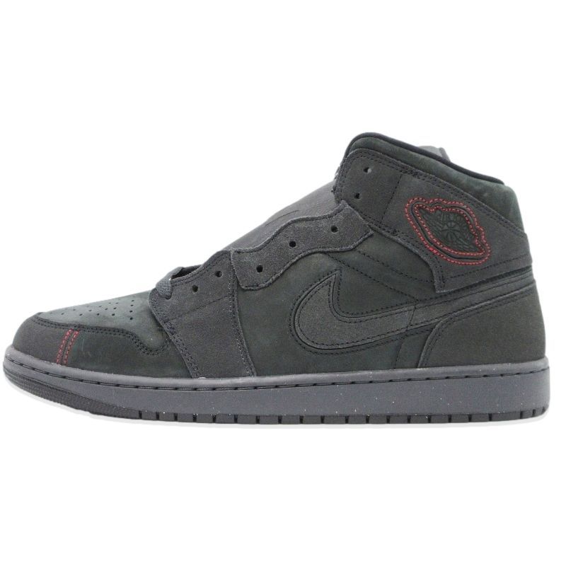 未使用 NIKE ナイキ 30cm AIR JORDAN 1 MID SE CRAFT FD8634-001 エアジョーダン 1 ミッド グレー 99000881