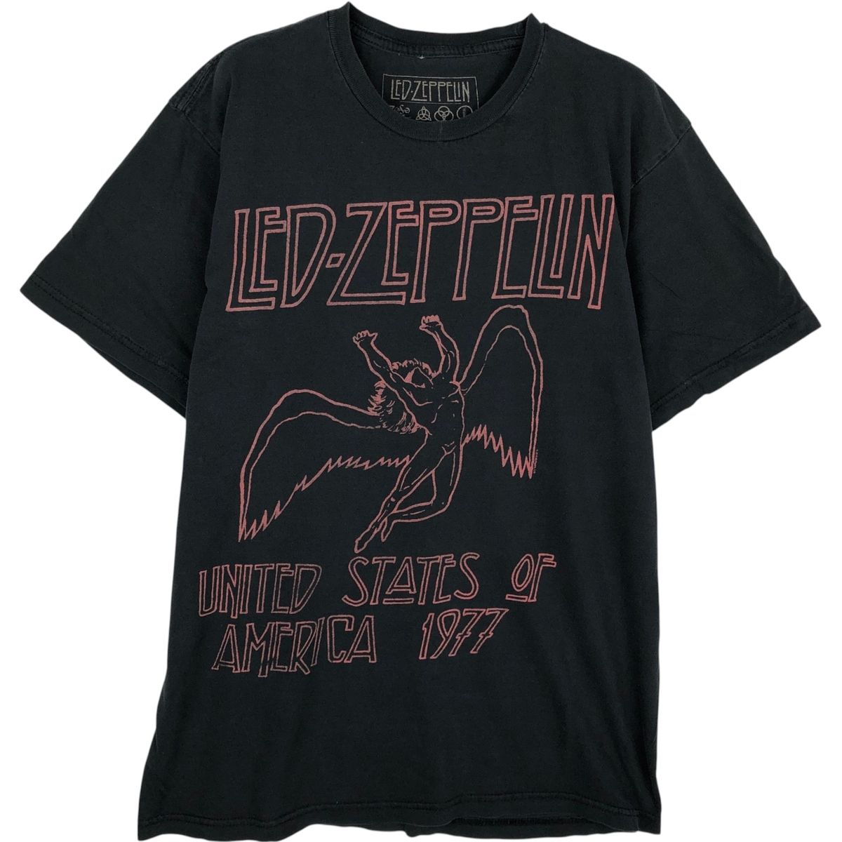 古着 LED ZEPPELIN レッドツェッペリン バンドTシャツ バンT メンズL 