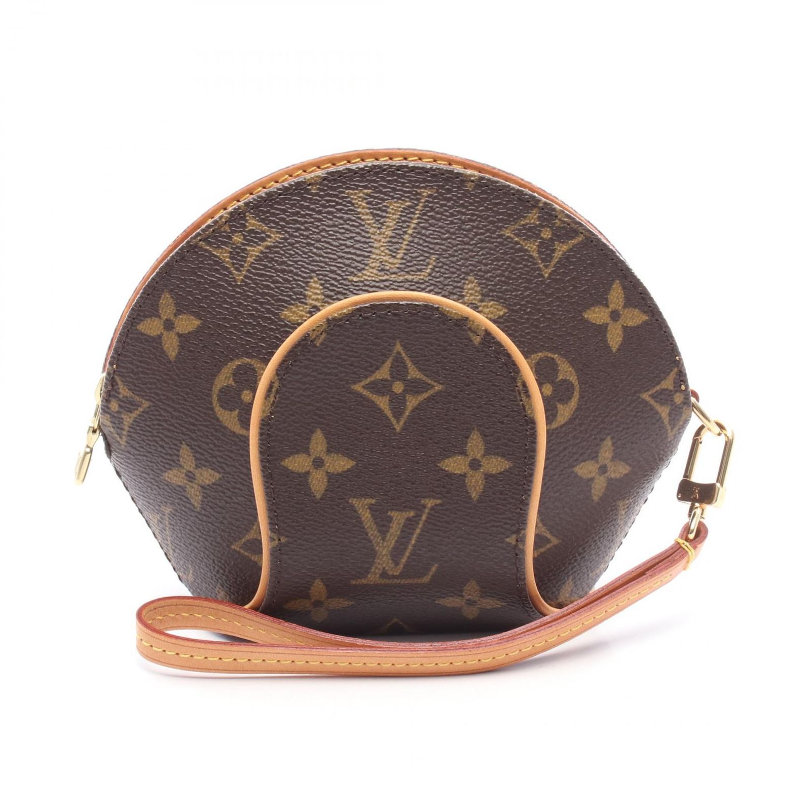 ルイ・ヴィトン LOUIS VUITTON ポーチ ミニ エリプス M51129 レザー PVCコーティングキャンバス ミニ・エリプス レディース Used A
