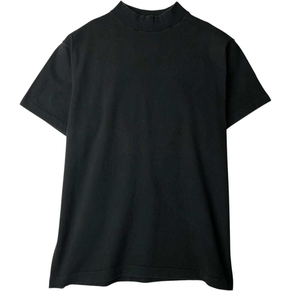 古着 90年代 BVD モックネック 無地Tシャツ USA製 メンズM相当 ヴィンテージ/eaa638528