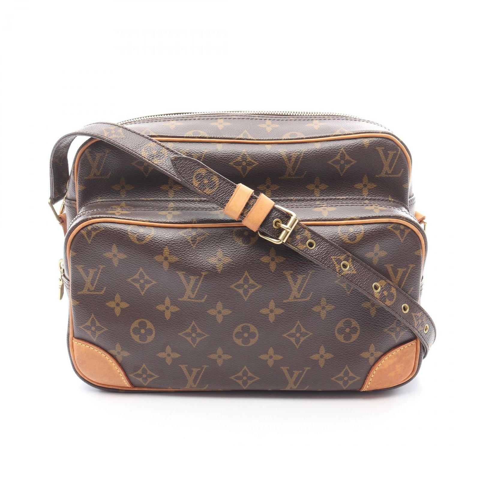 ルイ・ヴィトン LOUIS VUITTON ショルダーバッグ ナイル M45244 PVCコーティングキャンバス レザー ナイル レディース Used B