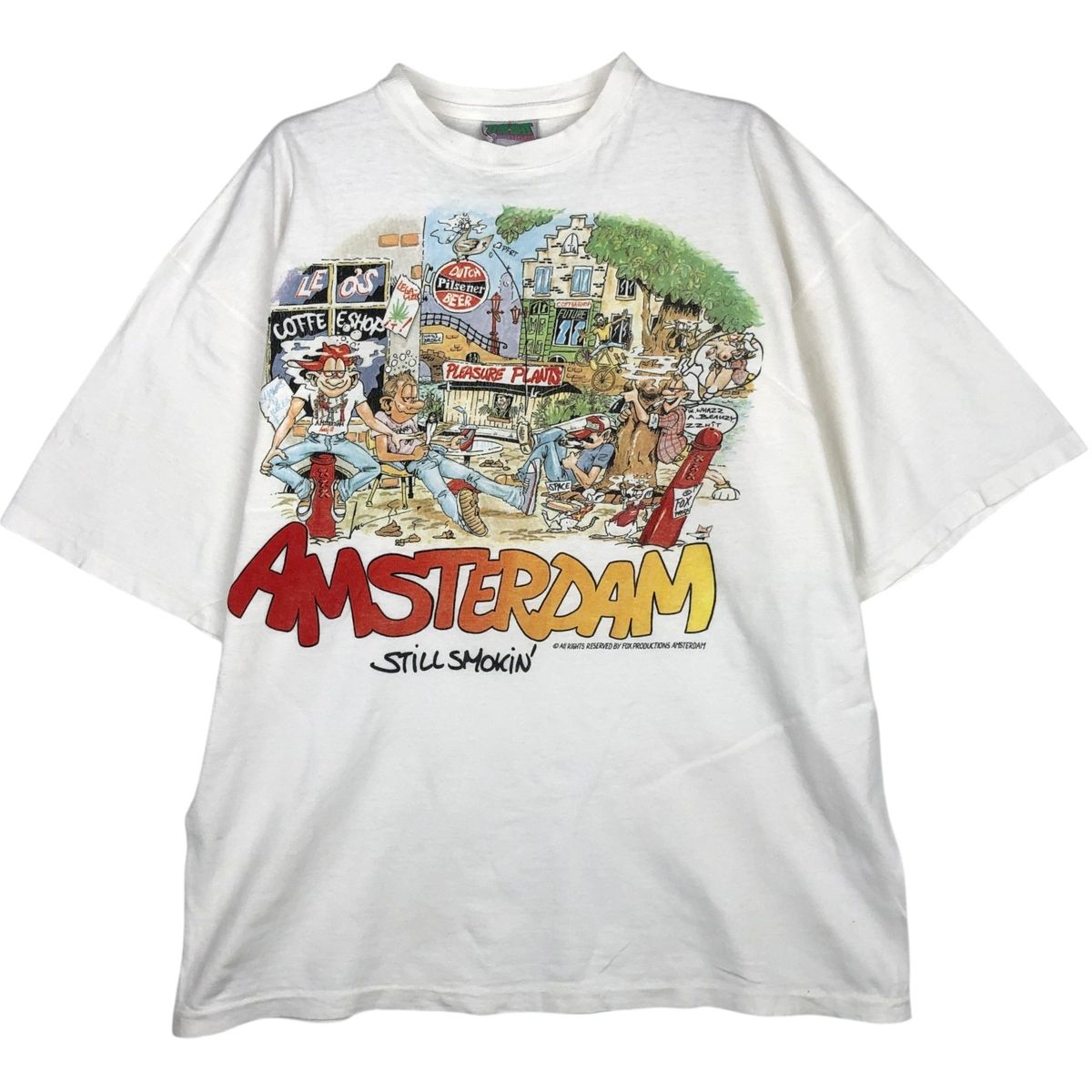 古着 90年代 TIZZIT AMSTERDAM エロT プリントTシャツ メンズXL相当 ヴィンテージ/eaa638260
