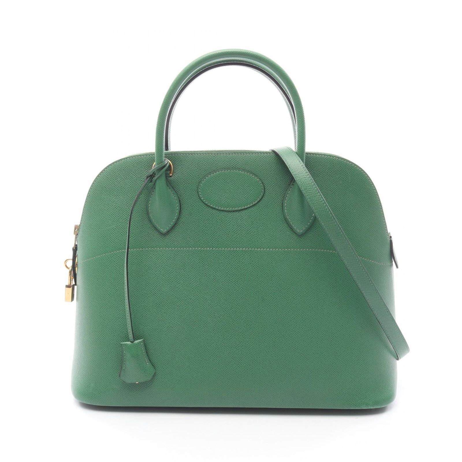 エルメス HERMES ハンドバッグ ボリード35 グリーン その他 ボリード35 グリーン レディース Used B