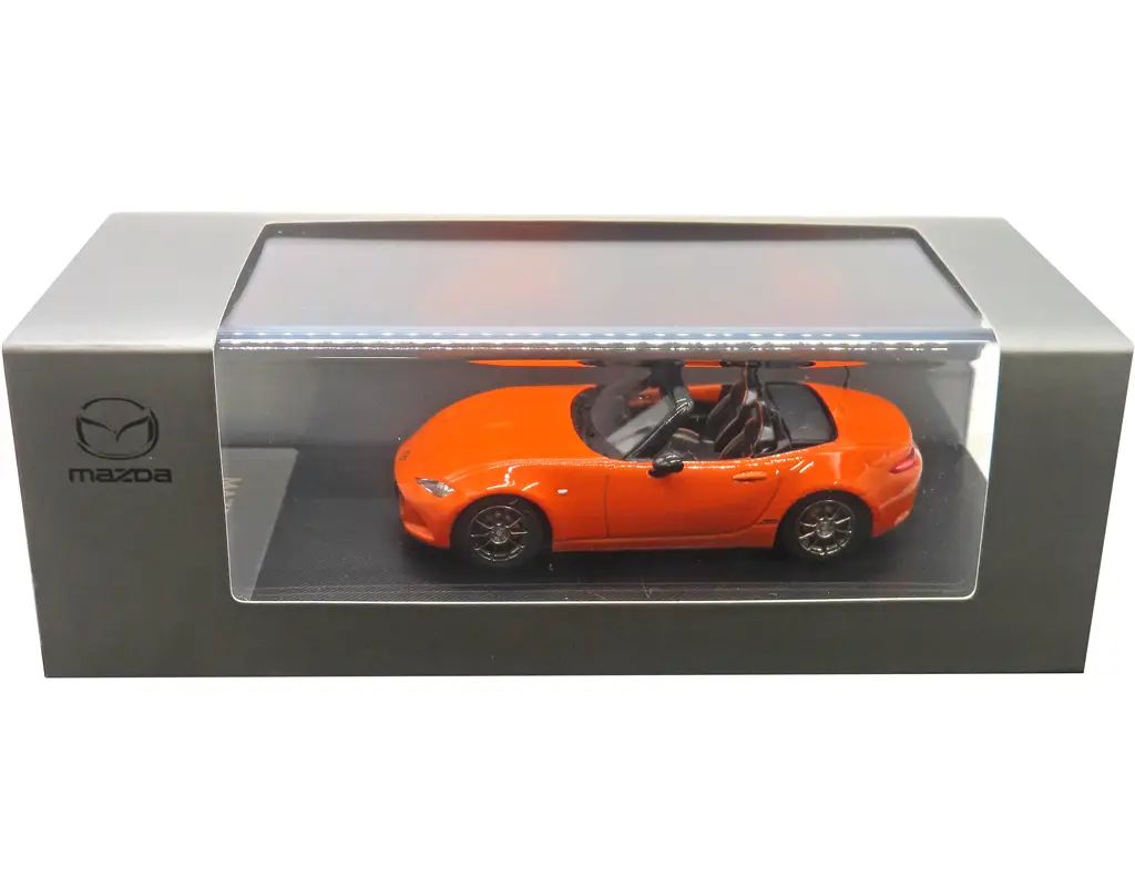 【中古】ミニカー 1/43 MAZDA MX-5 30th Anniversary Edition(オレンジ)