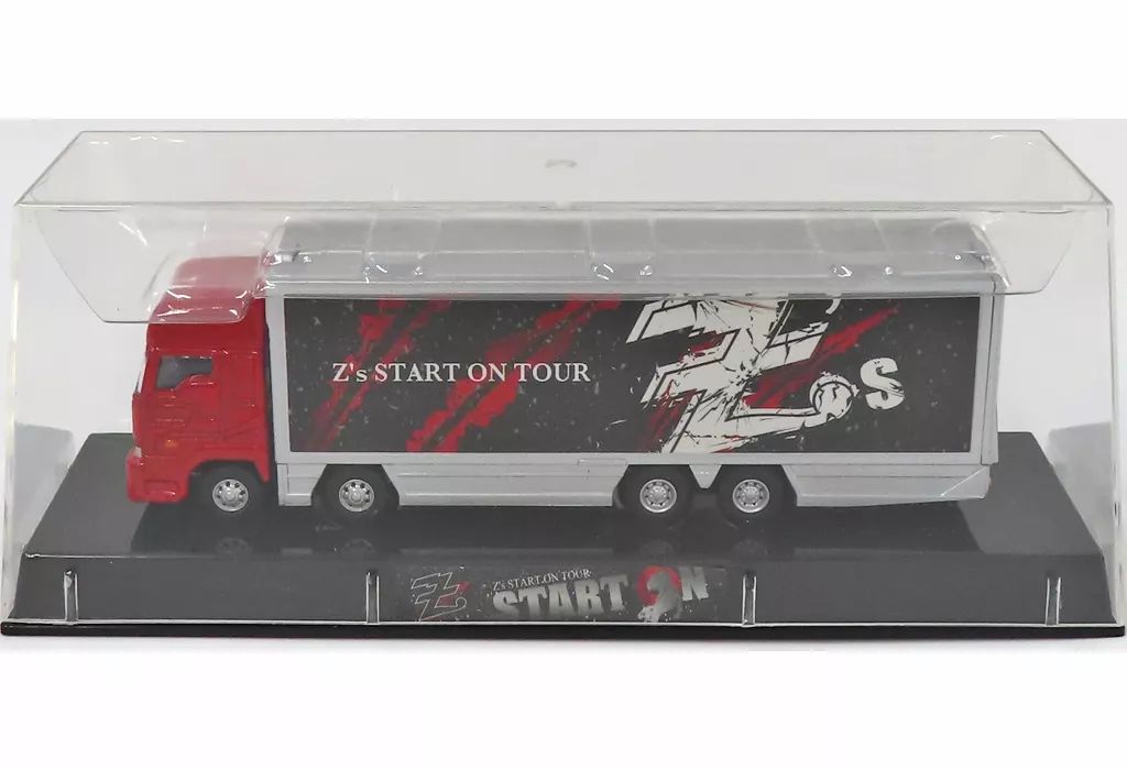 矢沢永吉 プラモデル トランポ/レッド 中古】ミニカー 矢沢永吉 ミニトランポ(レッド×シルバー) 「Z's START