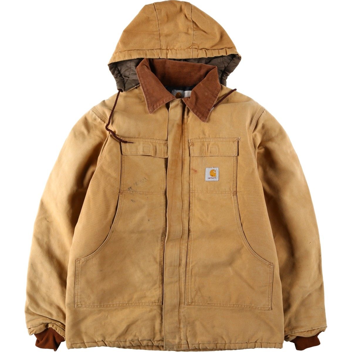 古着 ~90年代 カーハート Carhartt トラディショナルコート 中綿入り ダックワークジャケット USA製 メンズL相当 ヴィンテージ/eaa636522 15,980円