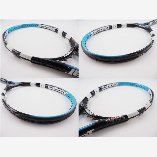 Babolat - 中古 テニスラケット バボラ ピュア ドライブ チーム プラス 2002年モデル (G2)BABOLAT PURE DRIVE TEAM + 2002 テニスラケット バボラ ピュア ドライブ チーム 2002年モデル【一部