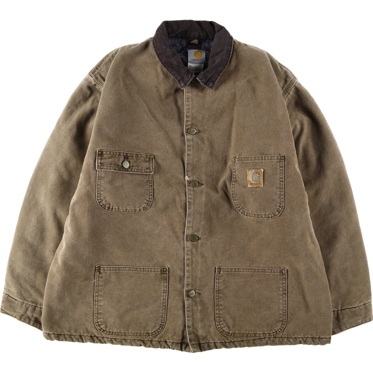 古着 00年代 カーハート Carhartt ミシガンチョアコート ダック
