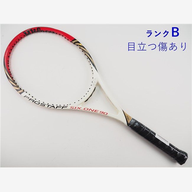 中古 テニスラケット ウィルソン プロ スタッフ シックスワン 90 2012年モデル (L2) WILSON PRO STAFF SIX. ONE 90 2012 (c26050185c)