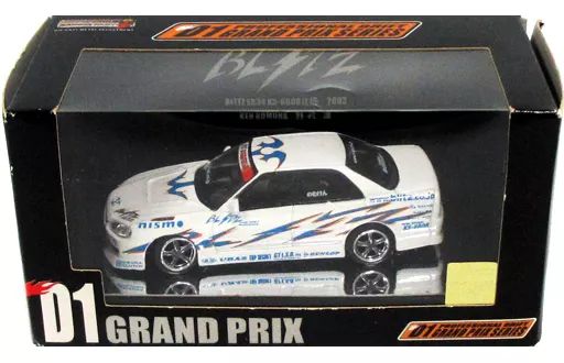中古】ミニカー 1/64 BLITZ ER34 K5-660R仕様 2003 野村 謙 (ホワイト