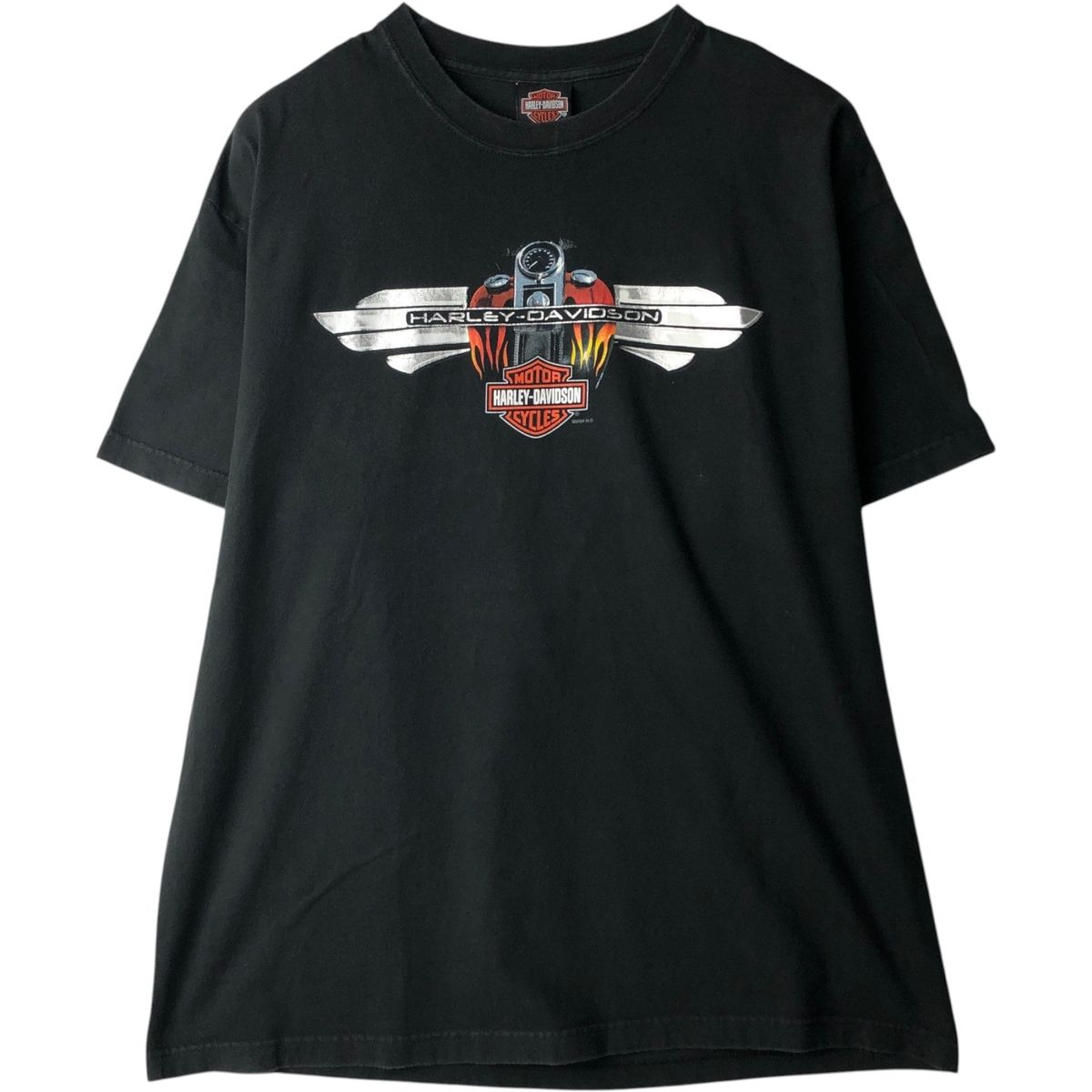 古着 00年代 ハーレーダビッドソン Harley-Davidson モーターサイクル バイクTシャツ USA製 メンズXL相当/eaa636947
