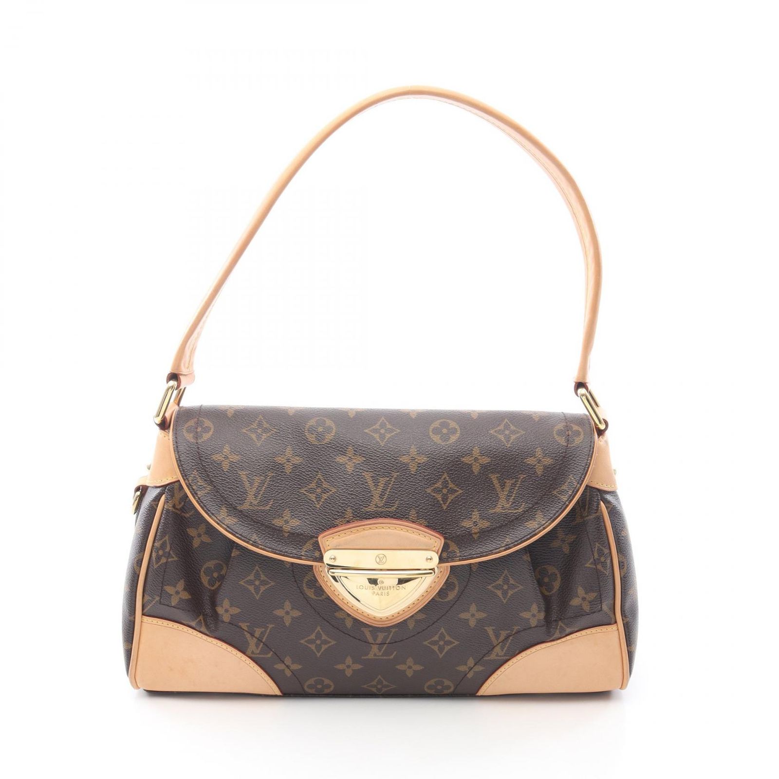 ルイ・ヴィトン LOUIS VUITTON ショルダーバッグ ビバリーMM M40121 PVCコーティングキャンバス レザー ビバリーMM レディース Used A