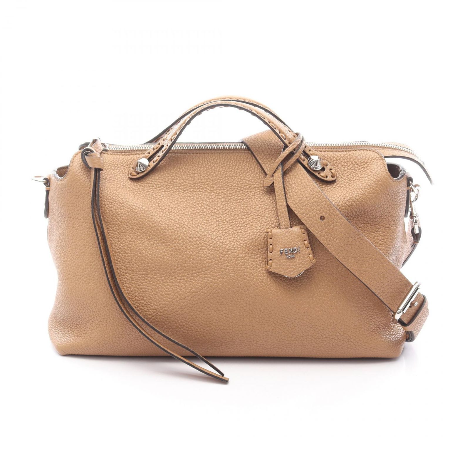 フェンディ FENDI ハンドバッグ バイ ザ ウェイ セレリア ラージ 8BL156ASU2F0EMR キャメル レザー セレリア バイザウェイ ラージ レディース Used A