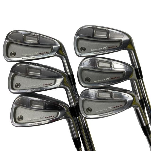 【中古】 ヤマハ inpres X 445D 6S アイアンセット IR NS PRO 950GH (フレックスS) メンズ 男性用 右利き 右用 Dランク ゴルフクラブ
