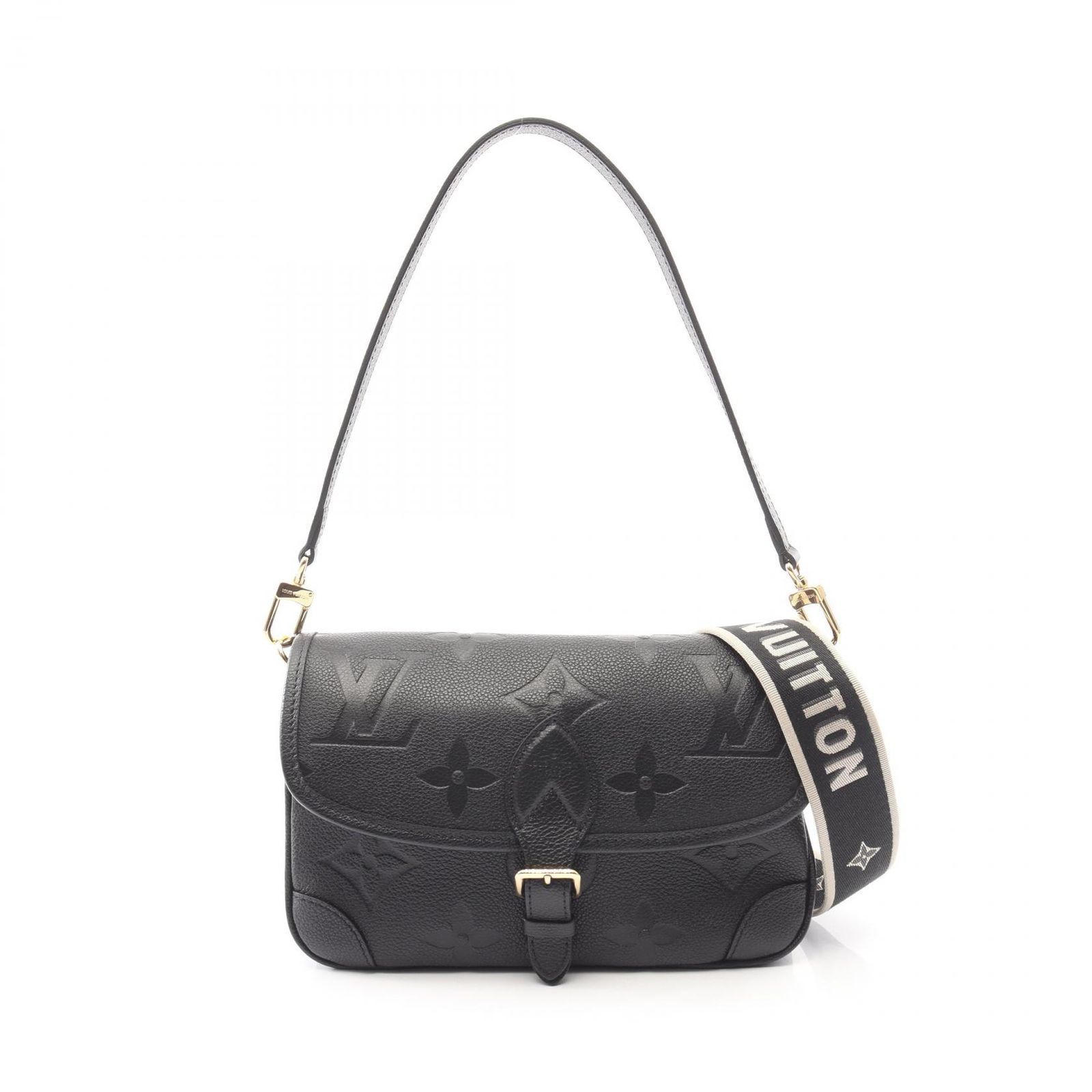 ルイ・ヴィトン LOUIS VUITTON ハンドバッグ ディアヌ M46386 ノワール レザー ディアヌ レディース Used A