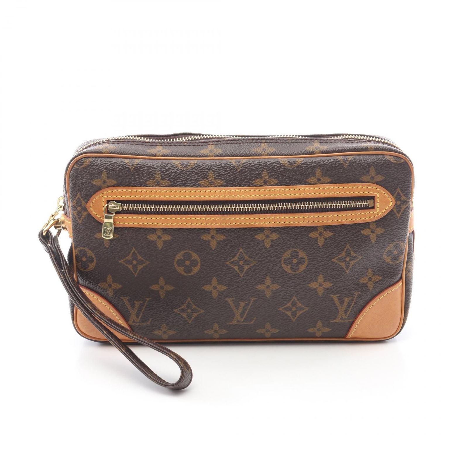 ルイ・ヴィトン LOUIS VUITTON セカンドバッグ クラッチバッグ マルリードラゴンヌ M51825 PVCコーティングキャンバス レザー マルリードラゴンヌ ユニセックス