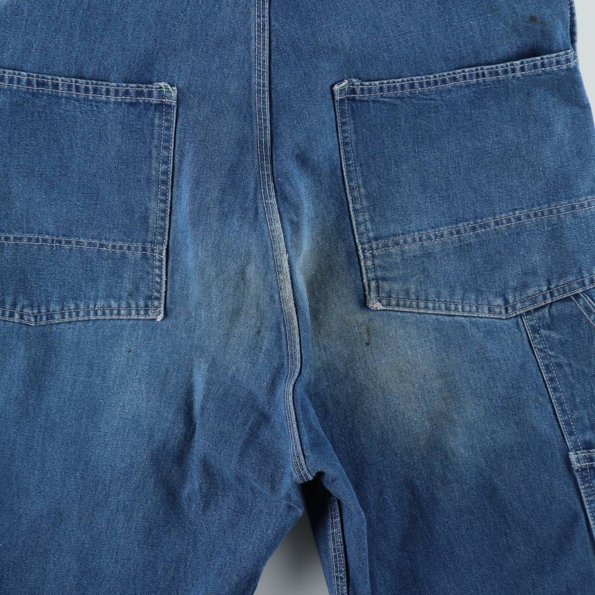 古着 60~70年代 オシュコシュ Osh kosh デニムオーバーオール メンズ