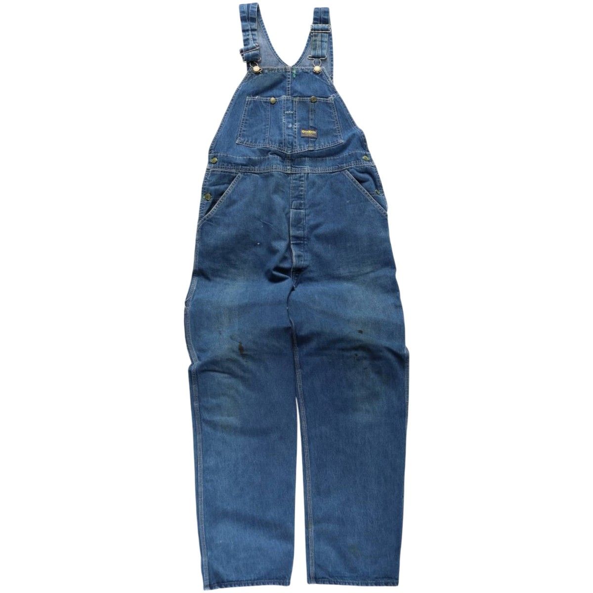 古着 60~70年代 オシュコシュ Osh kosh デニムオーバーオール メンズw36相当/eaa630436