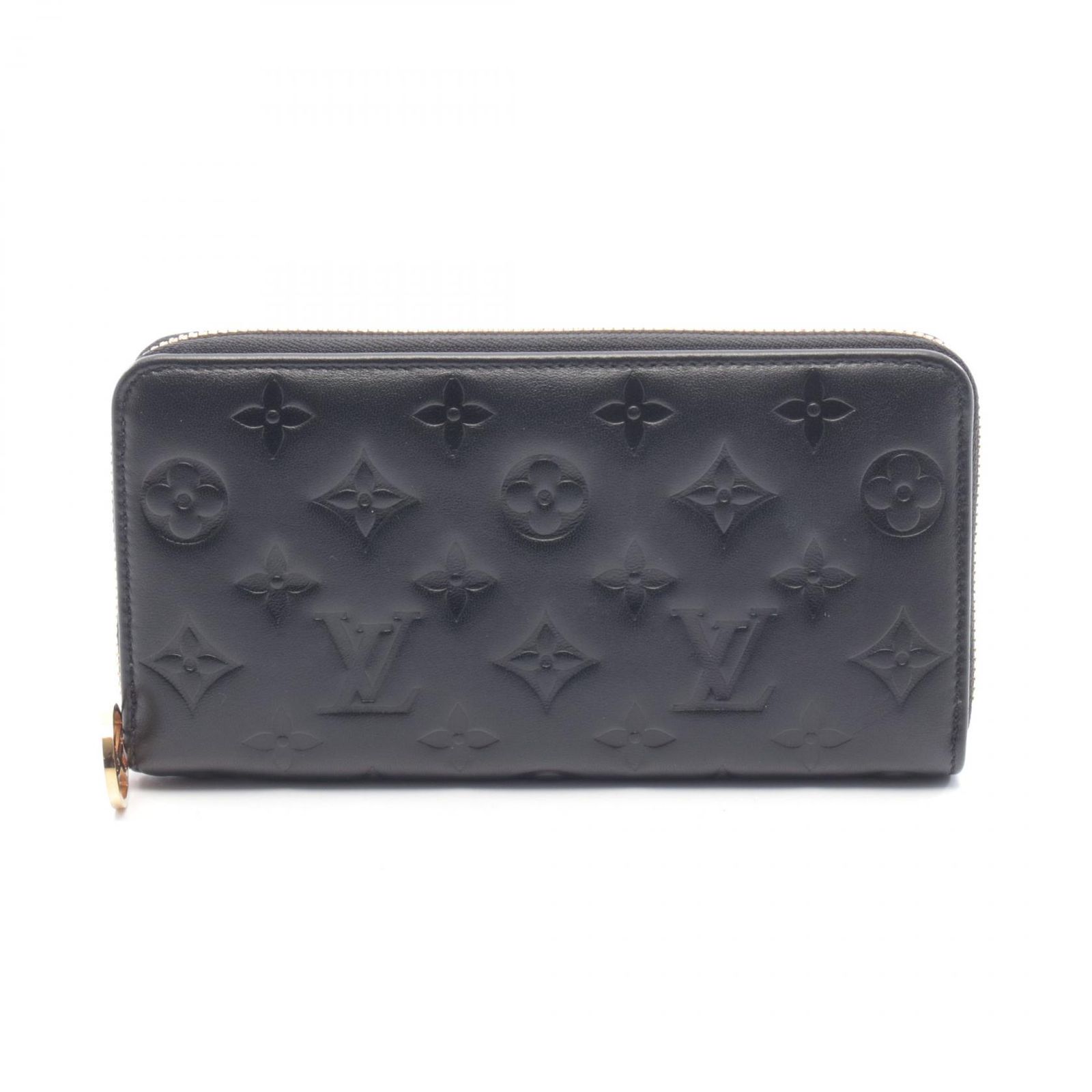 ルイ・ヴィトン LOUIS VUITTON ラウンド長財布 ジッピーウォレット M81510 ノワール レザー ジッピー・ウォレット レディース Used A