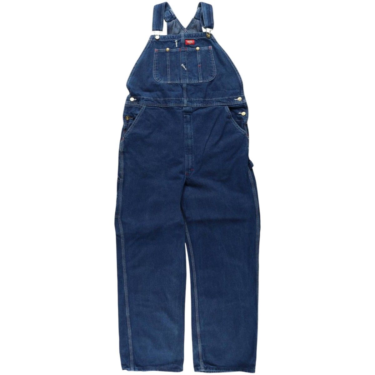 古着 ビッグサイズ ディッキーズ Dickies デニムオーバーオール メンズw41相当/eaa630406