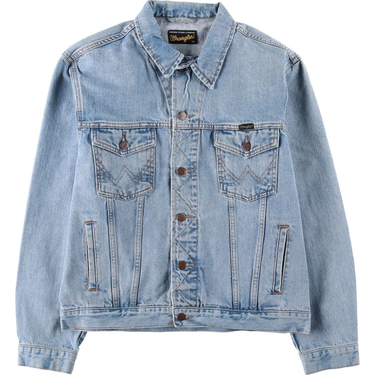 古着 ラングラー Wrangler デニムジャケット Gジャン メンズM相当 