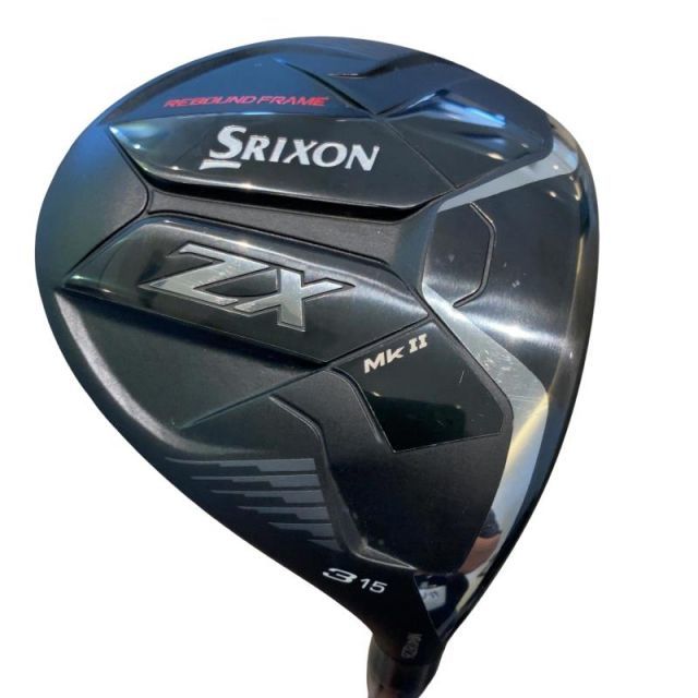 【中古】 ダンロップ SRIXON ZX Mk II 3W フェアウェイウッド FW リシャフト (フレックスその他) メンズ 男性用 右利き 右用 Cランク ゴルフクラブ