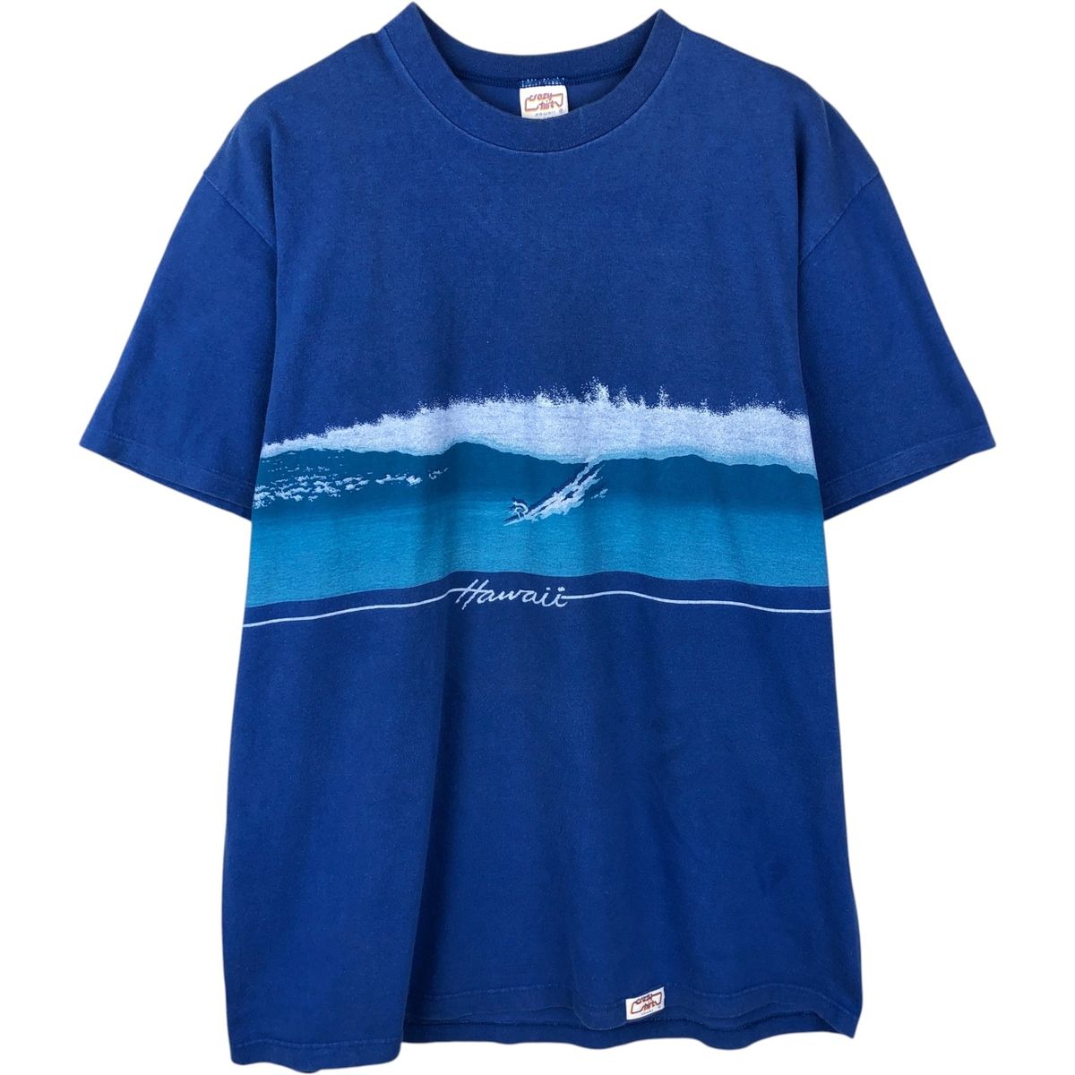 古着 90年代 Crazy Shirts スーベニアTシャツ USA製 メンズXL相当 ヴィンテージ/eaa639093