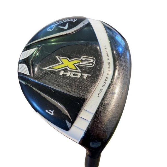 【中古】 キャロウェイ X2 HOT 3W フェアウェイウッド FW X2 HOT(フェアウェイ) (フレックスSR) メンズ 男性用 右利き 右用 Cランク ゴルフクラブ