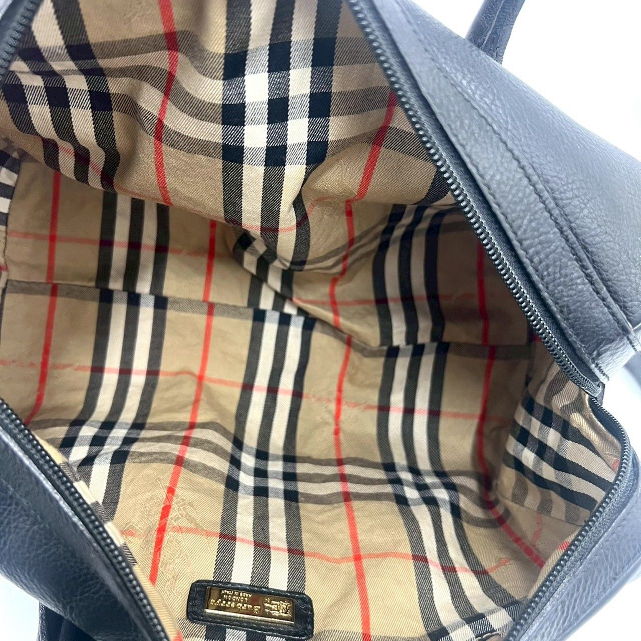極 美品 Burberrys バーバリーズ ヴィンテージ シャドーホース 金具 