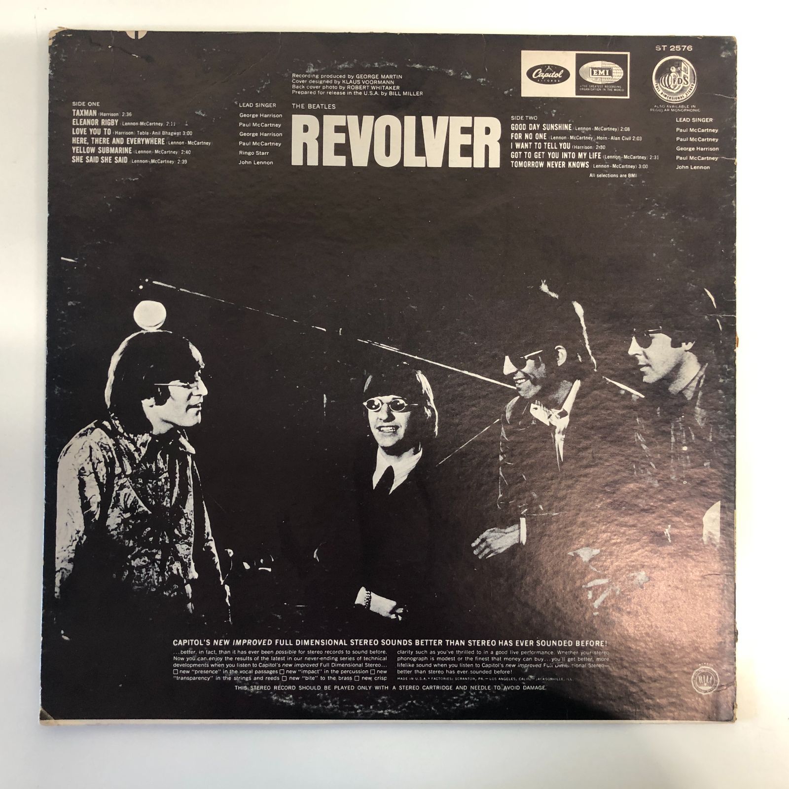 ◇[N]LP REVOLVER リボルバー/BEATLES ビートルズ ST 2576 - メルカリ