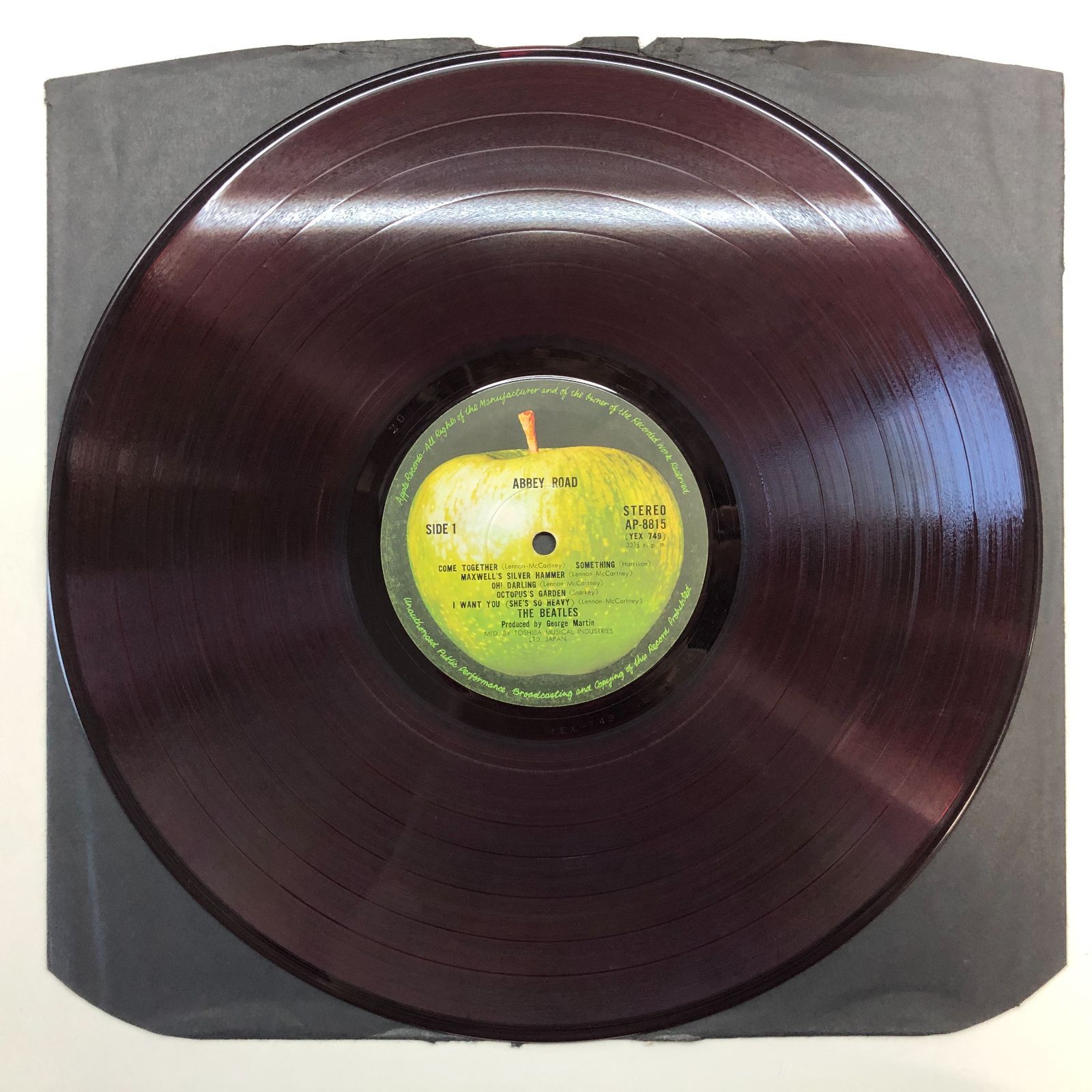 ◇[N]LP ABBEY ROAD アビー・ロード 赤盤/BEATLES ビートルズ AP-8815