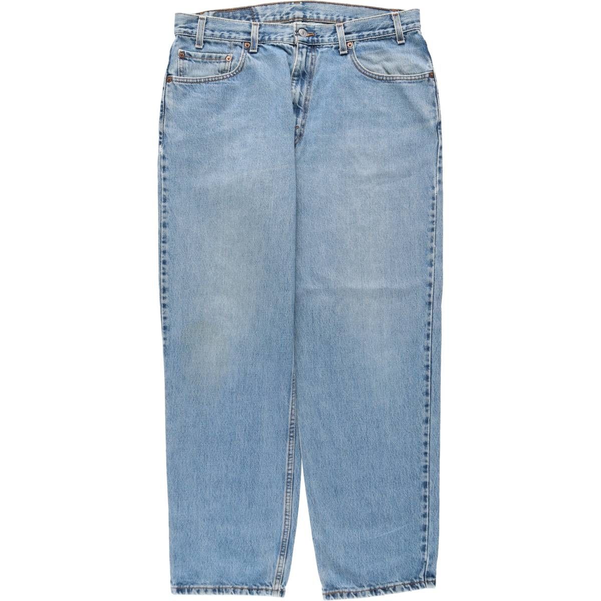 古着 00年代 リーバイス Levi's 550 RELAXED FIT テーパードデニムパンツ メンズw35相当/eaa633915
